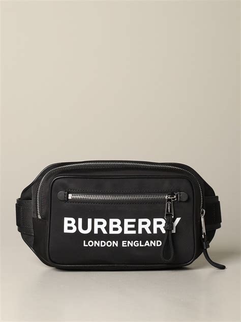 burberry mens belt bag|burberry large leather belt bag.